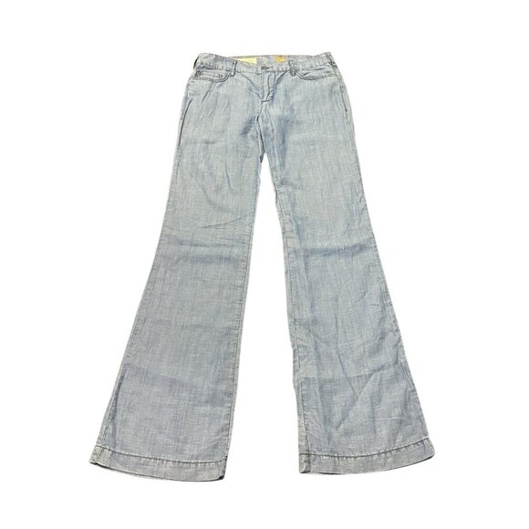 Anthropologie Pilcro and the Letterpress Pants No 26 Womens (30x33) Linen Blend - Picture 2 of 9